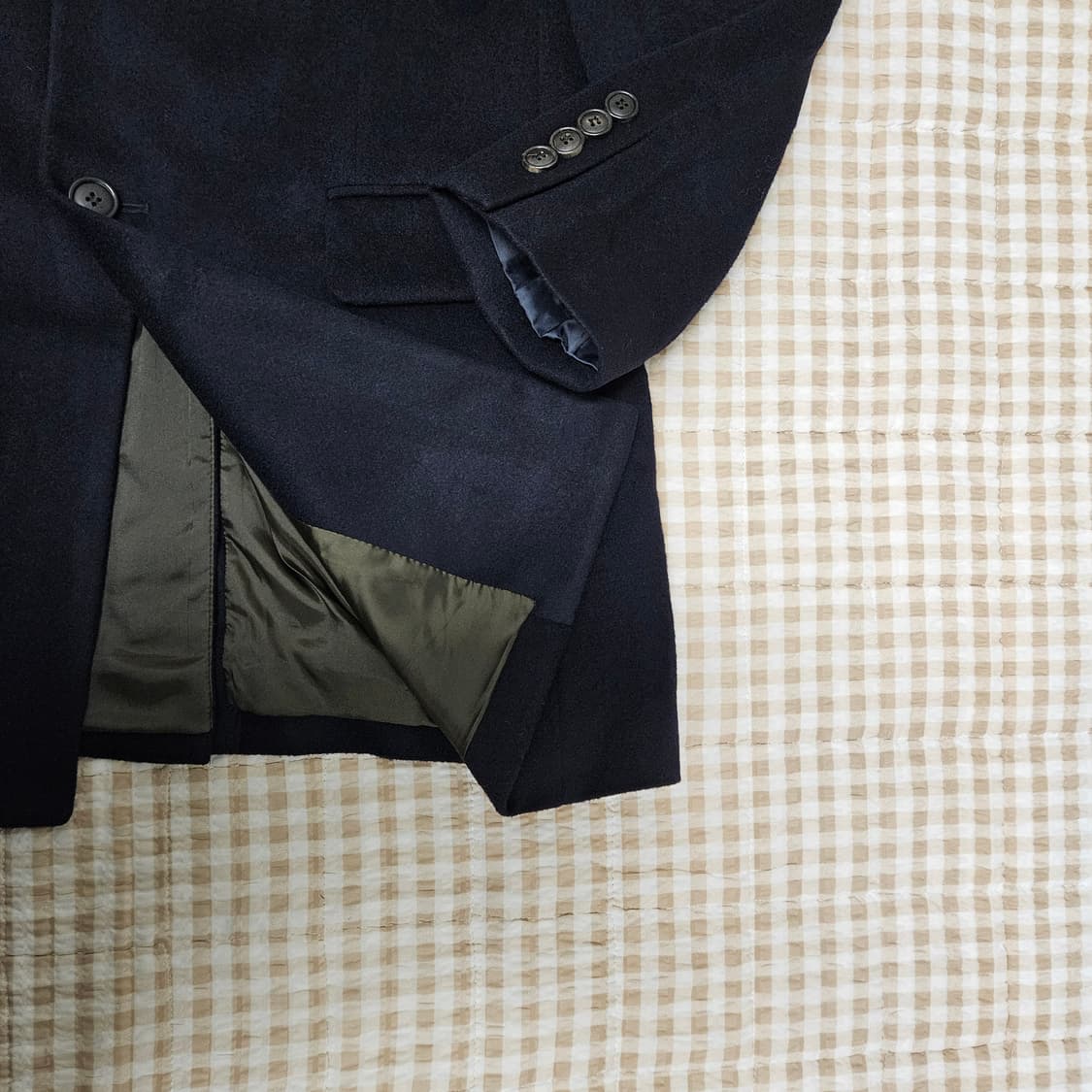 앤드지 울 캐시미어 코트 남자100 상품이미지5