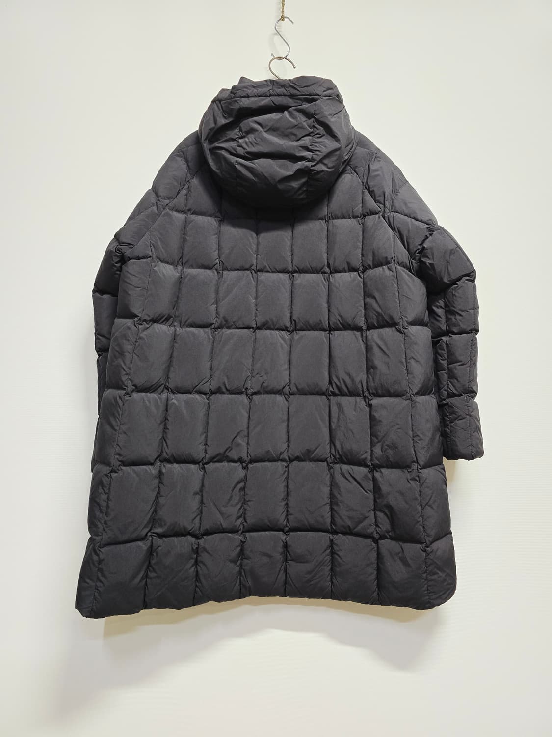 네파 블랙 롱 패딩 점퍼 후드 90 상품이미지5