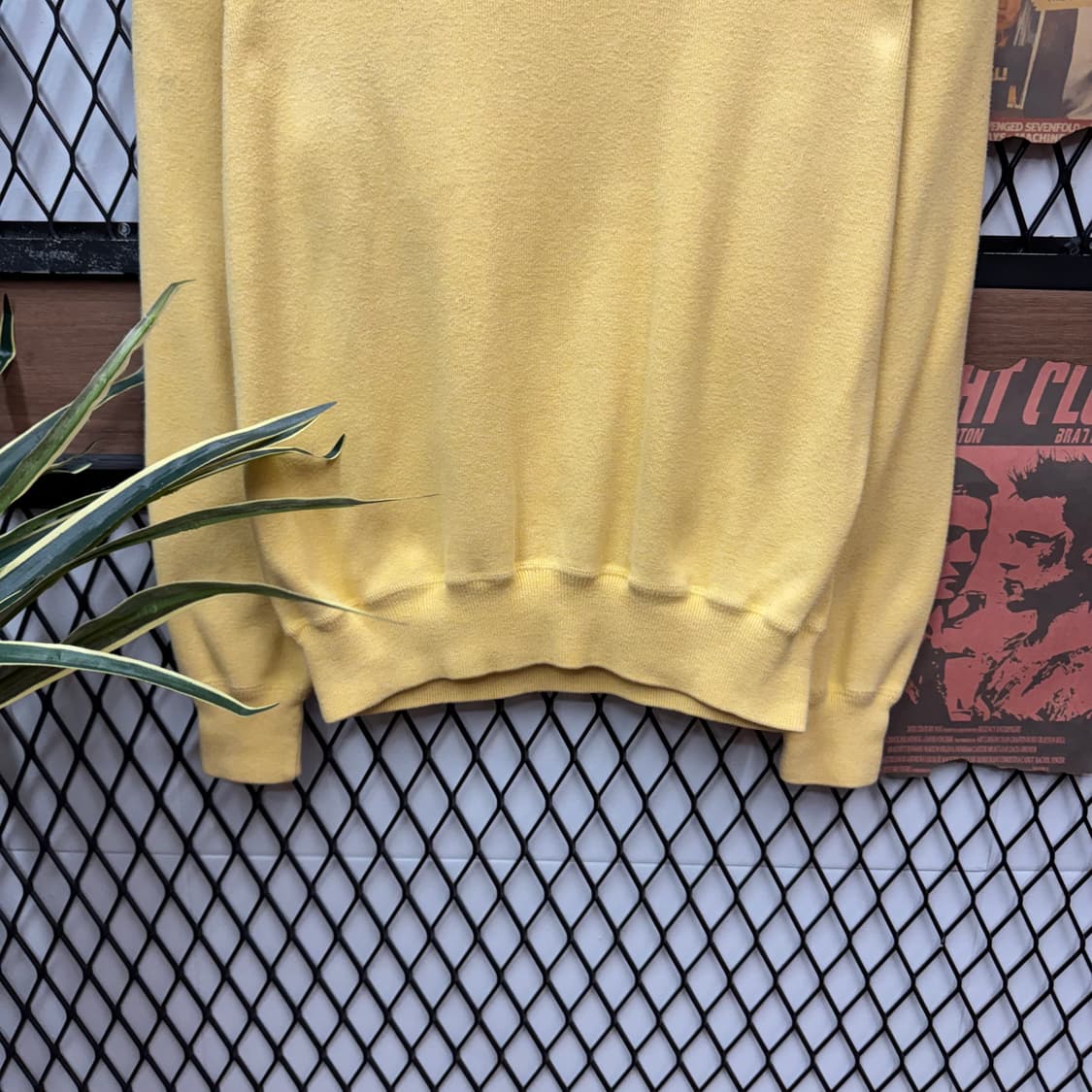 폴로 랄프로렌 니트 스웻셔츠 블랙 포니 포인트 옐로우 상품이미지4