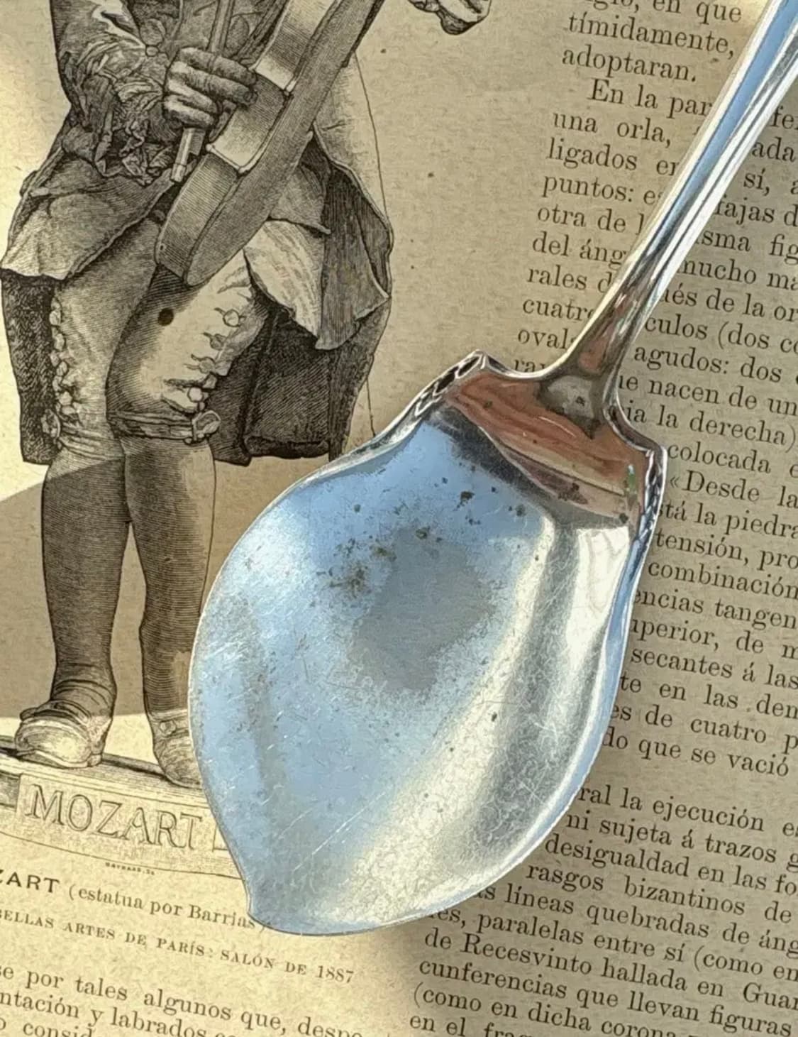 1847 Rogers Bros. 실버플레이트 아르누보 잼 스푼 상품이미지3