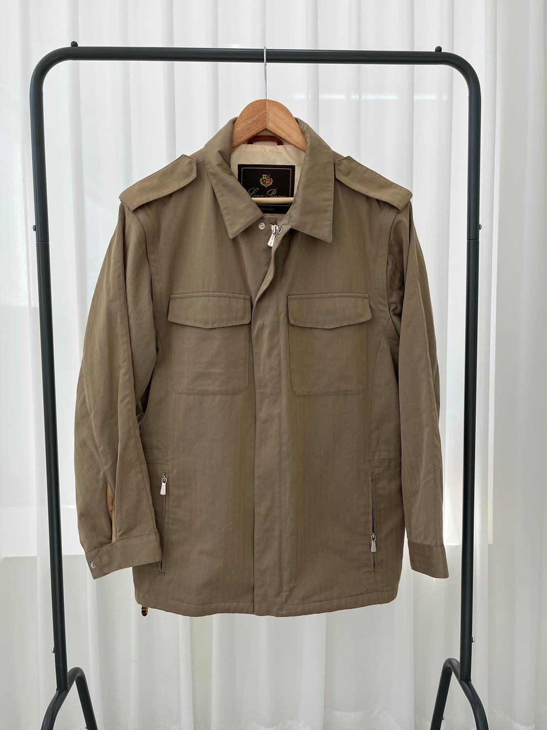로로피아나 남성 필드 자켓 L 베이지/카키 상품이미지1