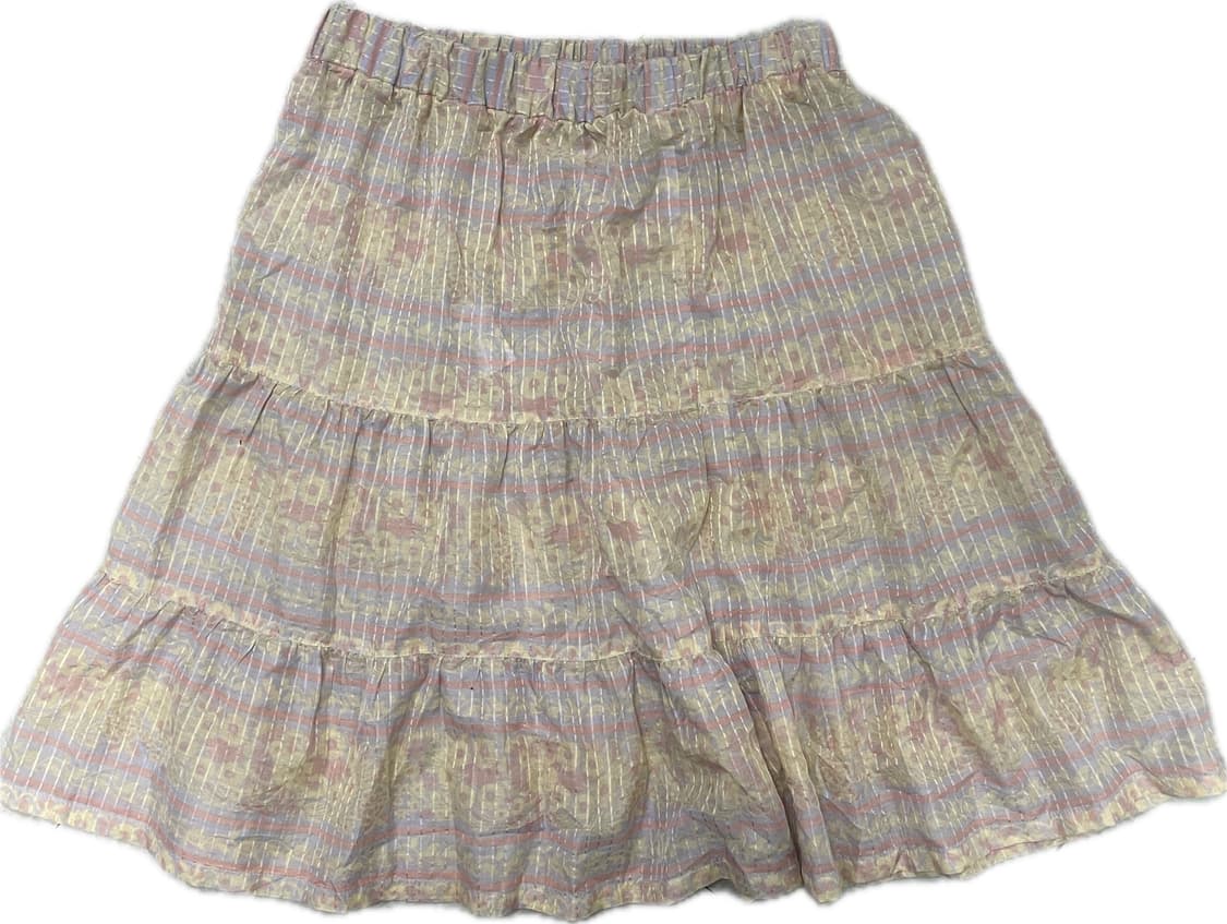 솜사탕미디스커트cotton candy midi skirt 상품이미지1