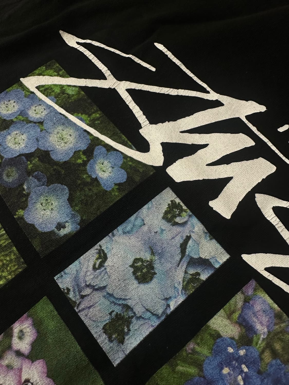 stussy flower T-shirt (M) 상품이미지4