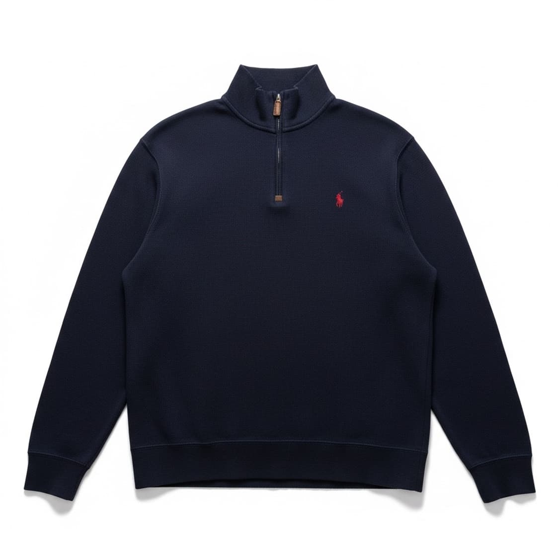 폴로 랄프로렌 네이비 반집업 니트 M 상품이미지1