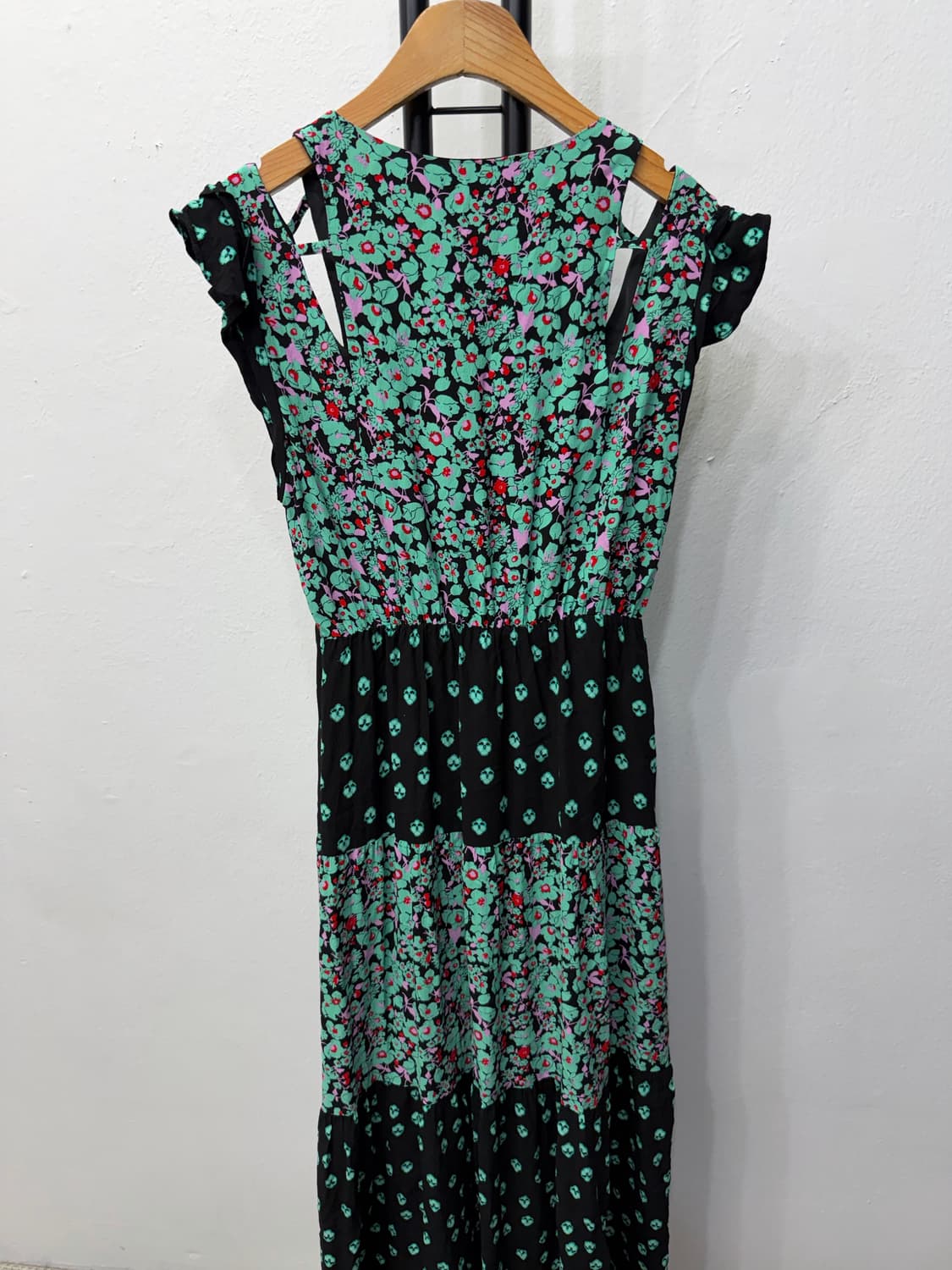 정품) 마쥬 플라워/도트 패턴 롱 원피스 2 상품이미지4