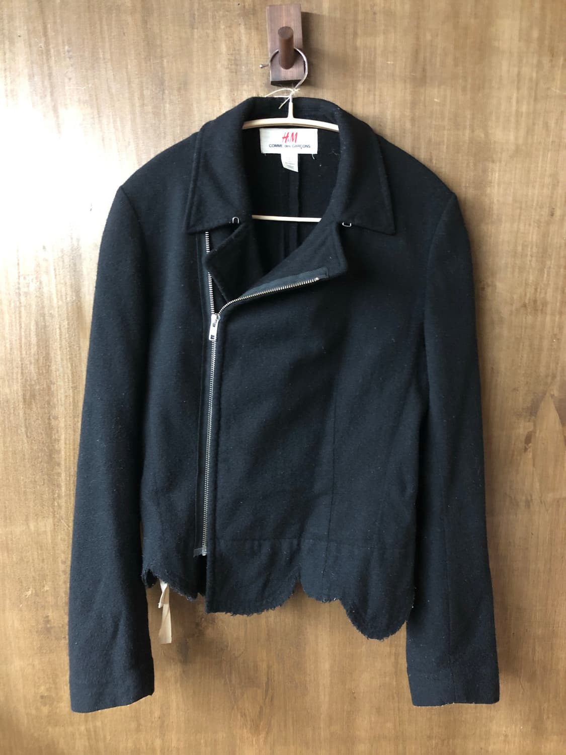 Comme des garcons X H&M 라이더 자켓 34 상품이미지3