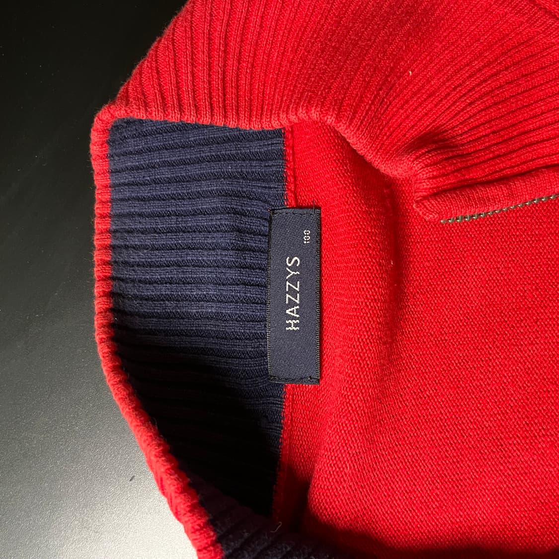 헤지스 니트 집업 상품이미지5