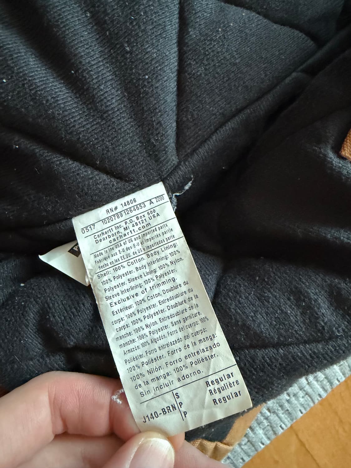 [S] 칼하트 j140 덕 액티브 자켓 상품이미지4