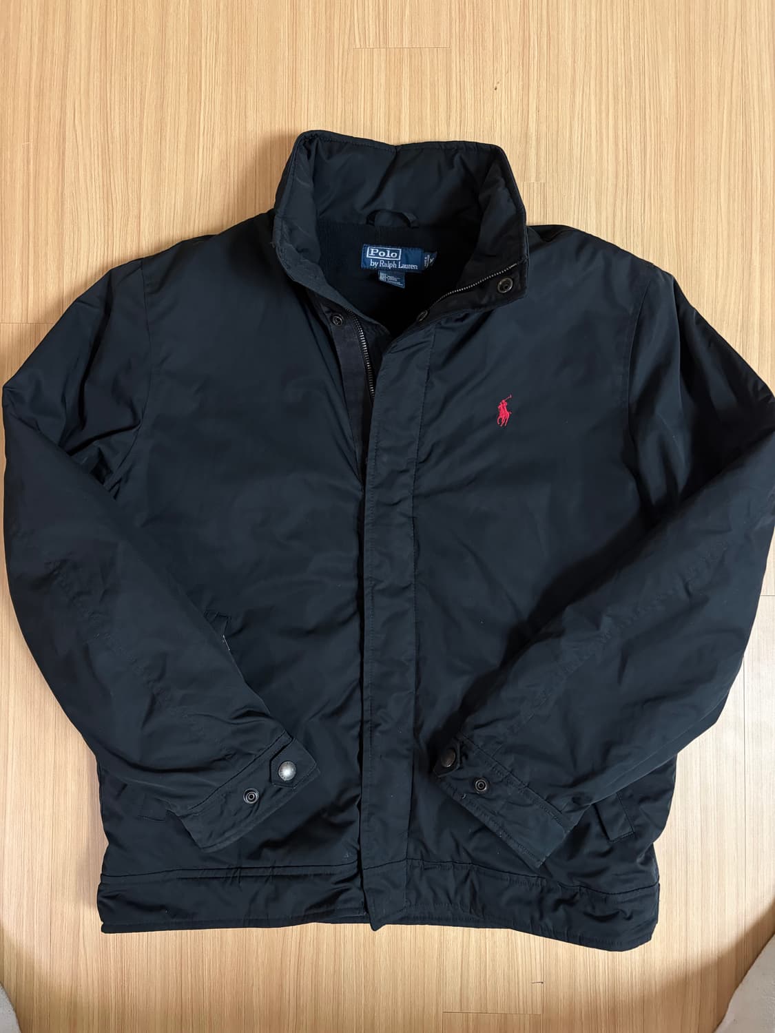 폴로 랄프로렌 누빔 자켓 블랙 상품이미지1