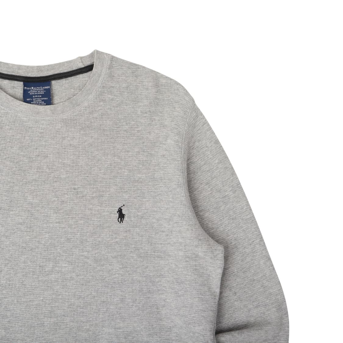 폴로 랄프로렌 그레이 와플 롱슬리브 상품이미지3