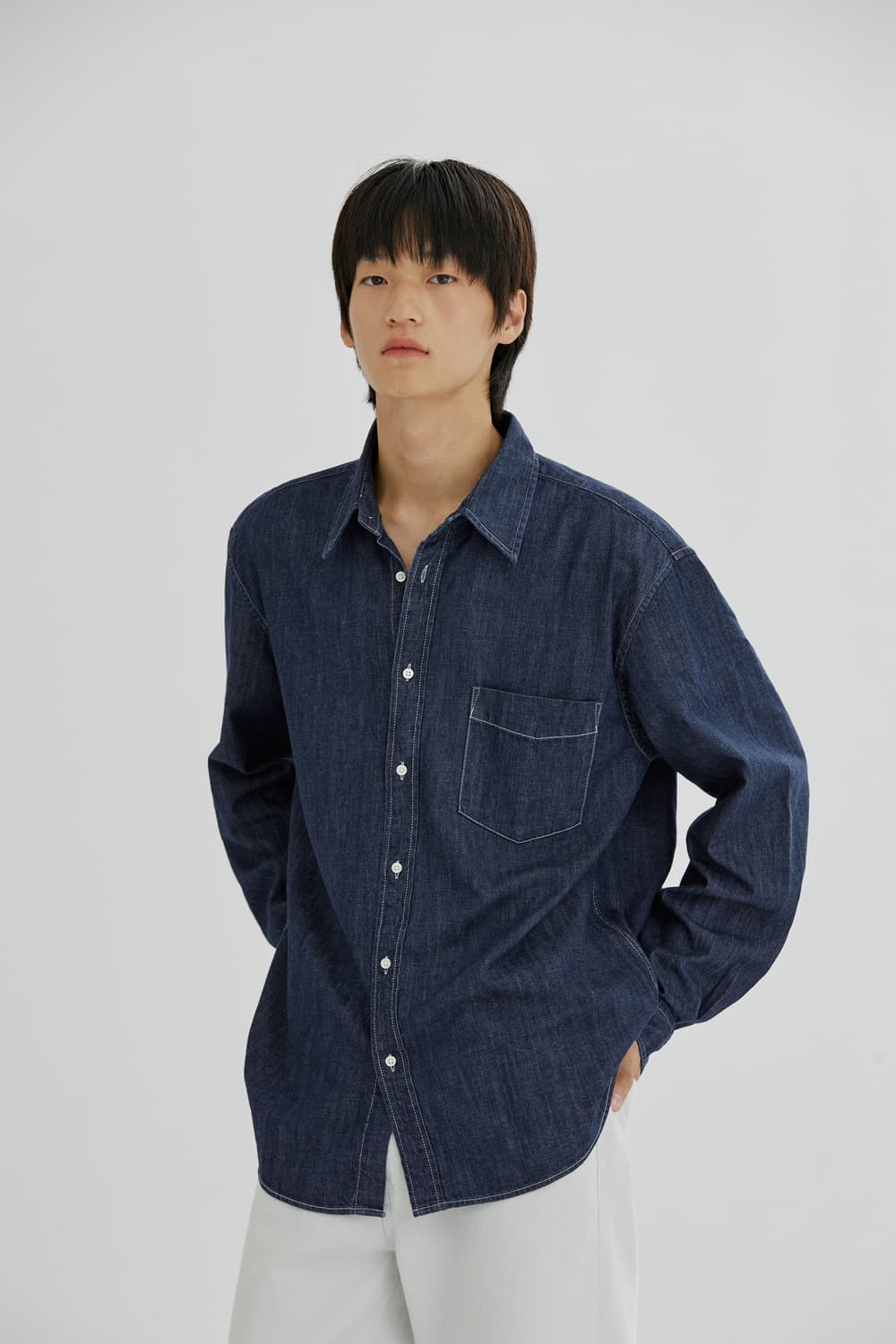 BRANDED CANDIANI RELAXED SHIRTS [M] 상품이미지1