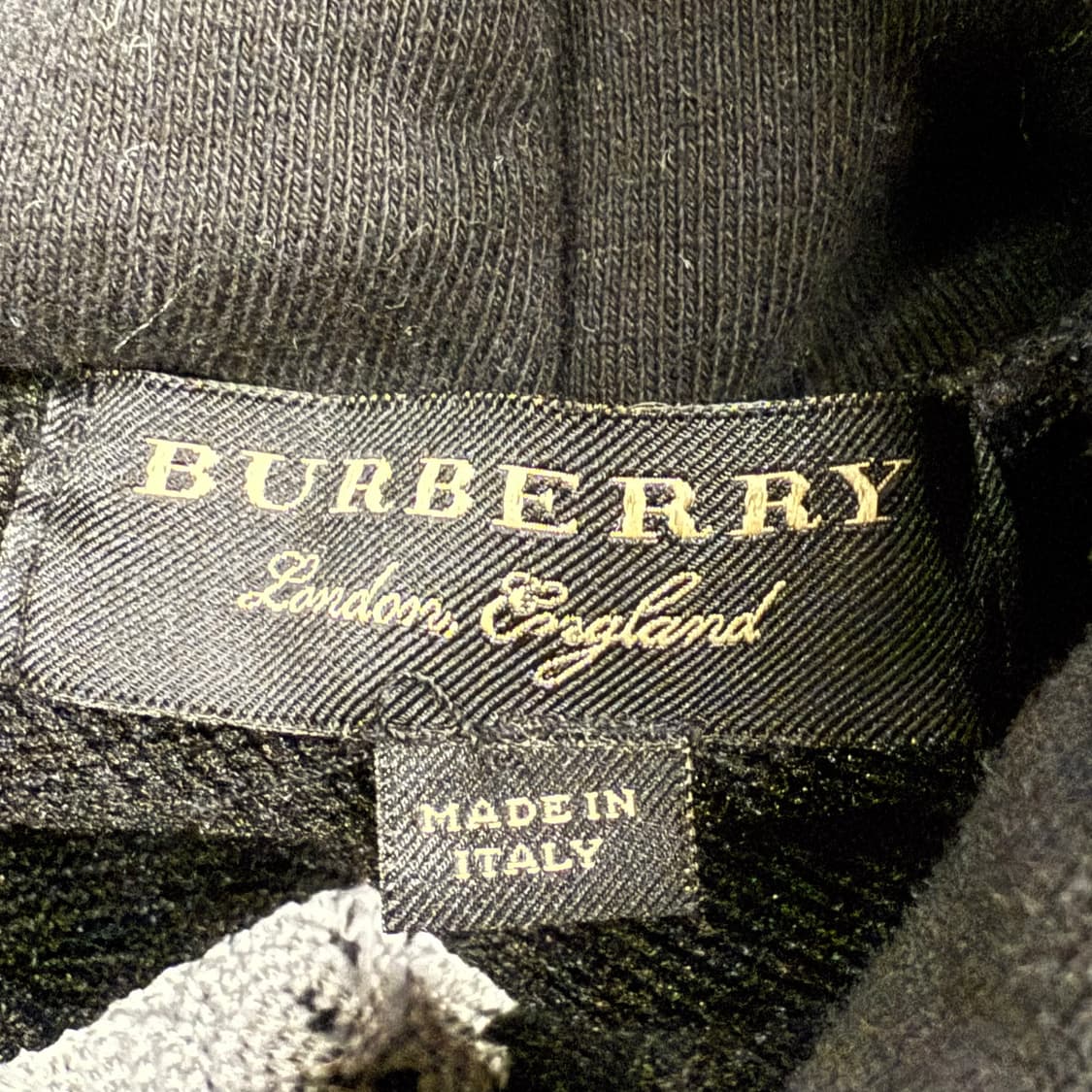 [정품] 버버리 EKD 코튼 후디 블랙 후드티 c1 상품이미지5