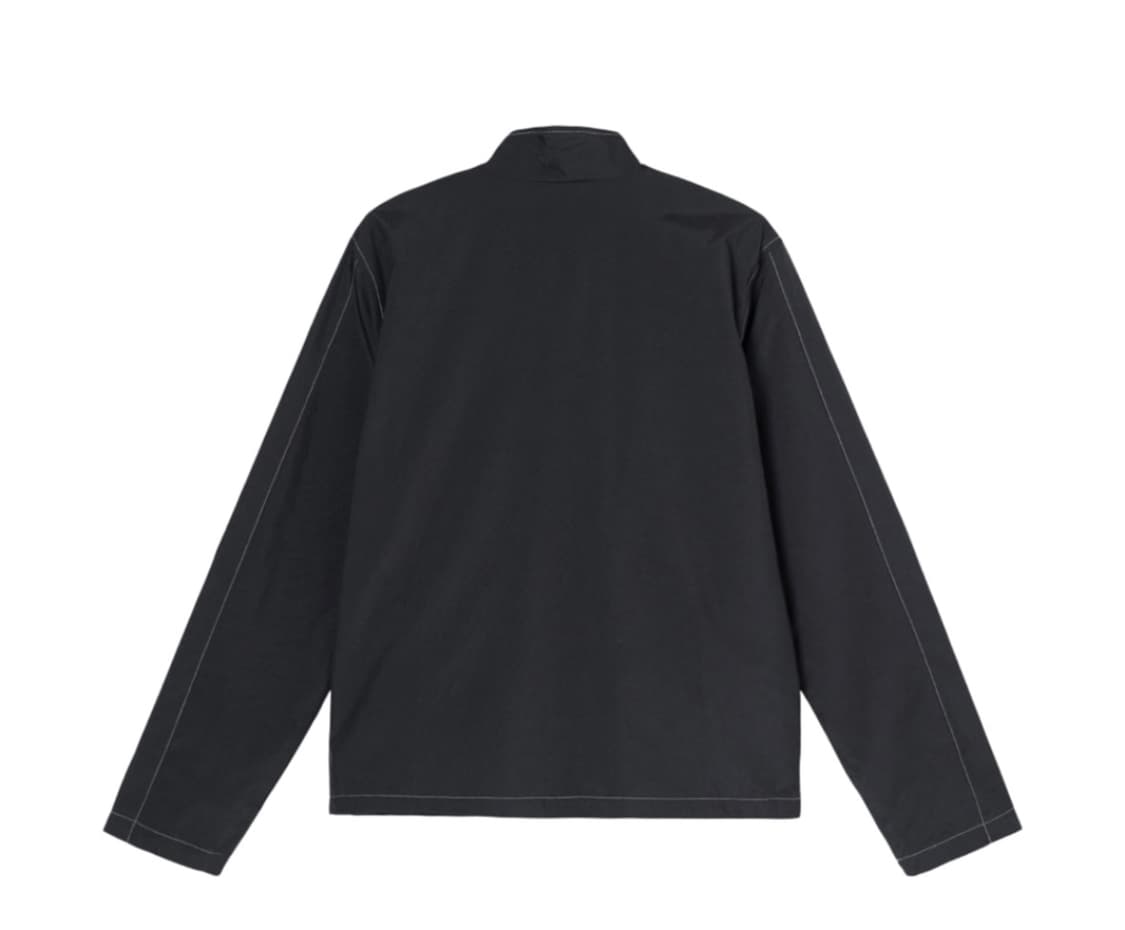 스투시 패널 트랙 자켓 블랙 상품이미지2