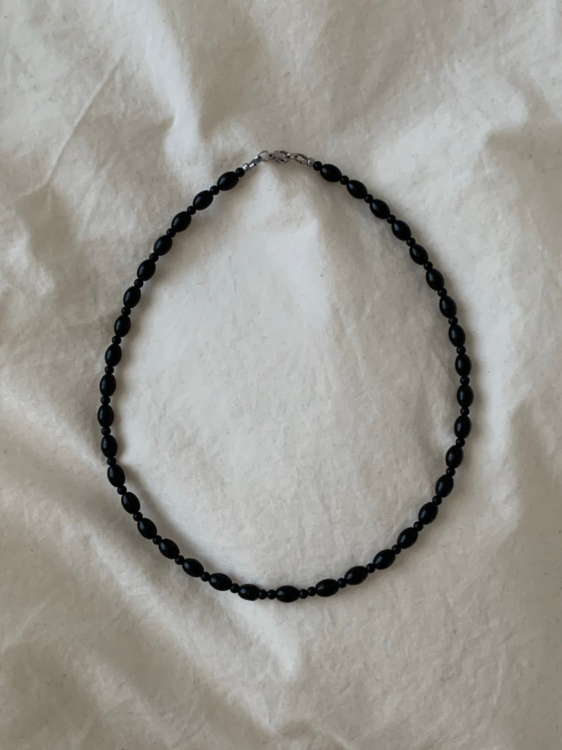black soybean onyx necklace 상품이미지1