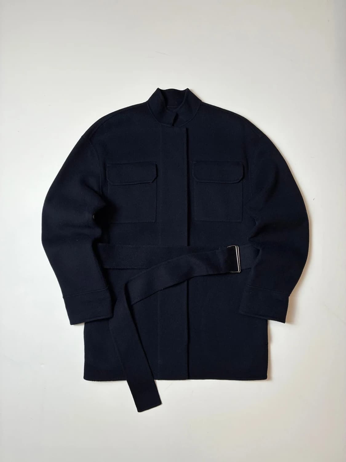 띠어리 22FW 캐시미어 블렌드 벨티드 자켓 PN8114 상품이미지1