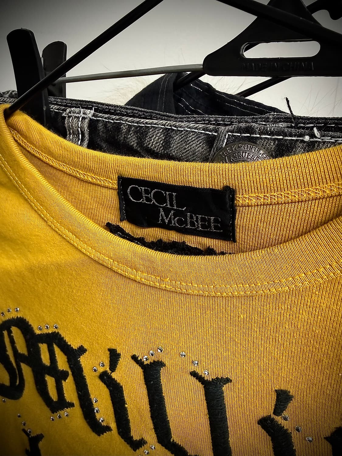 Cecil mcbee cross detailed longsleeve 상품이미지7