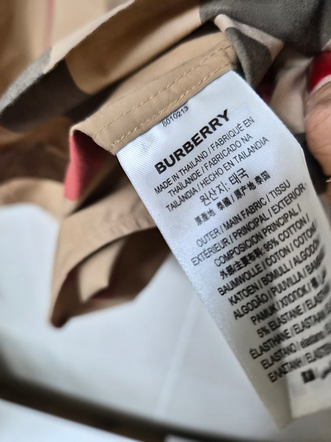 버버리정품 남성티셔츠 100 상품이미지6