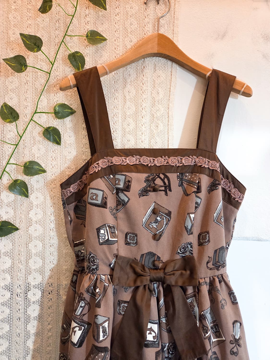 axes femme 초코밀크티 원피스 상품이미지2