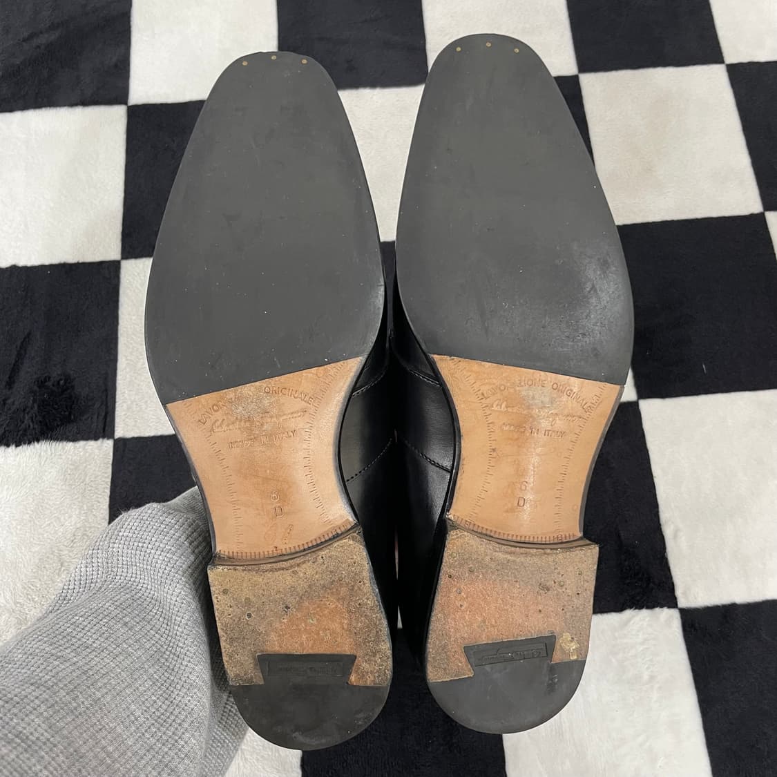 페라가모 더비 슈즈 255mm 상품이미지7