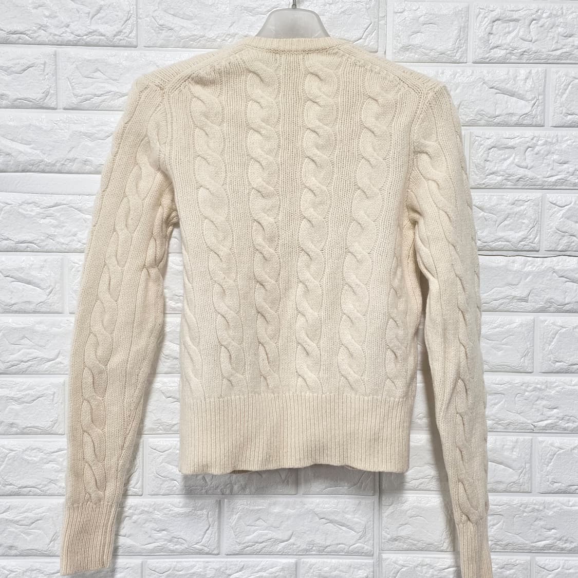 택포) 폴로랄프로렌 케이블 꽈베기 니트 가디건 S 상품이미지4