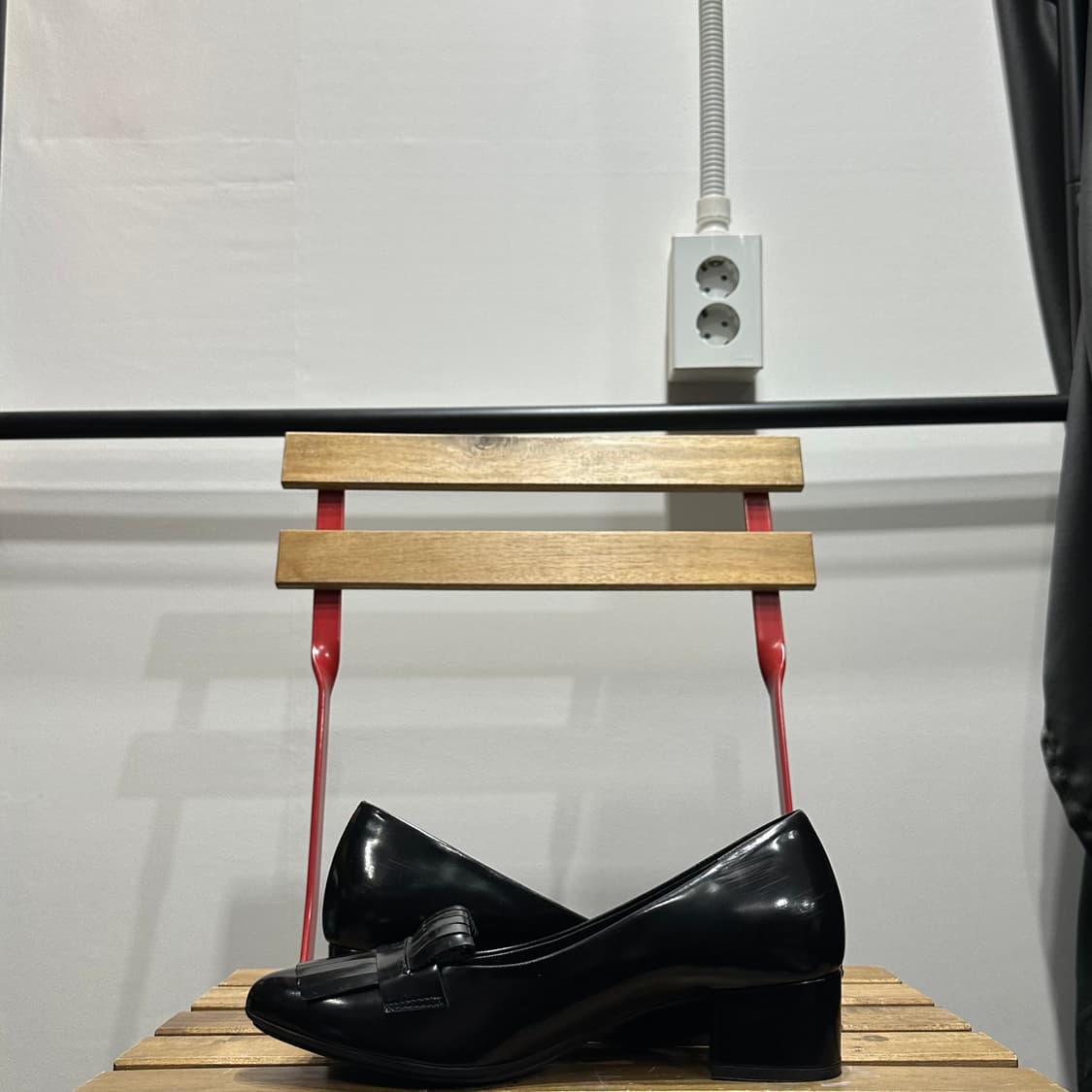 235) 가이거 구두 여성 여자 구두 블랙 테슬 구두 상품이미지9