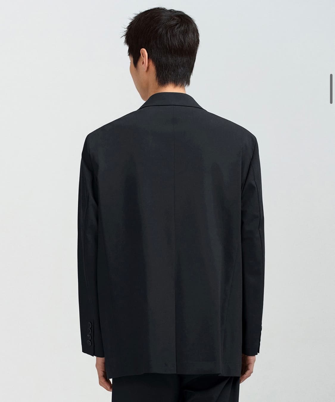 무탠다드 쿨탠다드 오버사이즈 블레이저/검정/2XL 상품이미지2