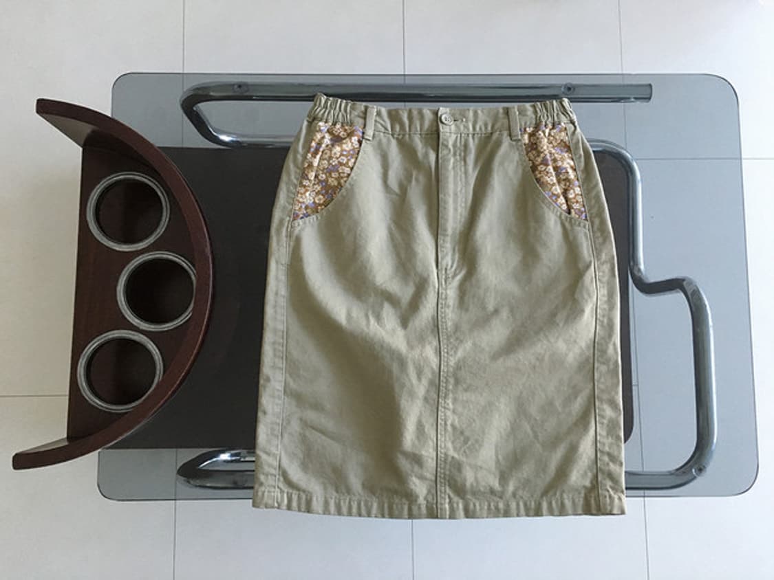 floral pocket skirt 상품이미지1