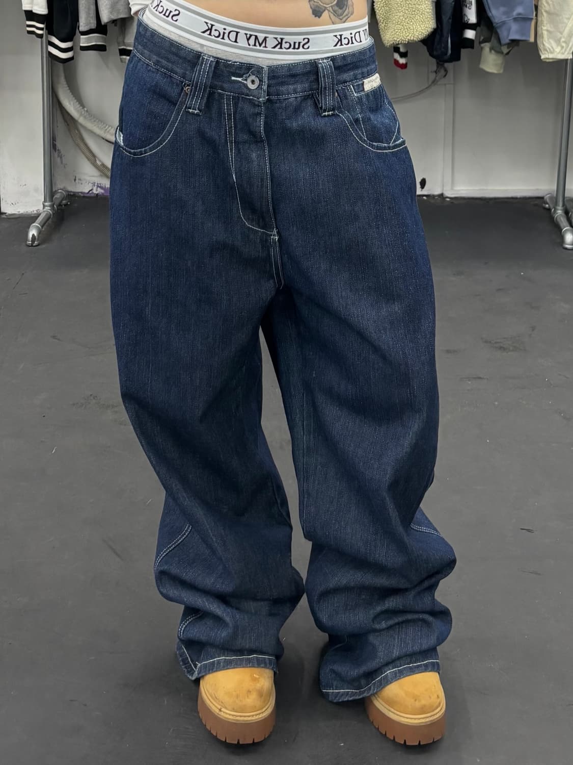 Davoucci 올드스쿨 데님팬츠 상품이미지1