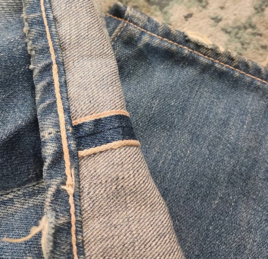 lvc 44501xx 대전모델 셀비지 팬츠 상품이미지6