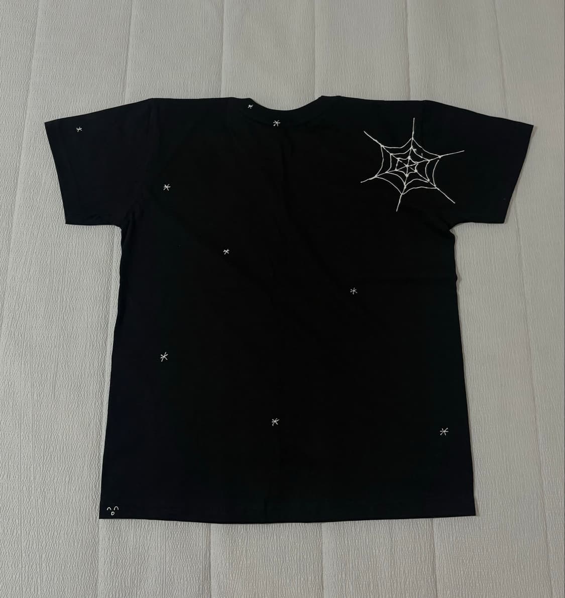 Custom 거미줄 반팔티 BLACK(002) 상품이미지3