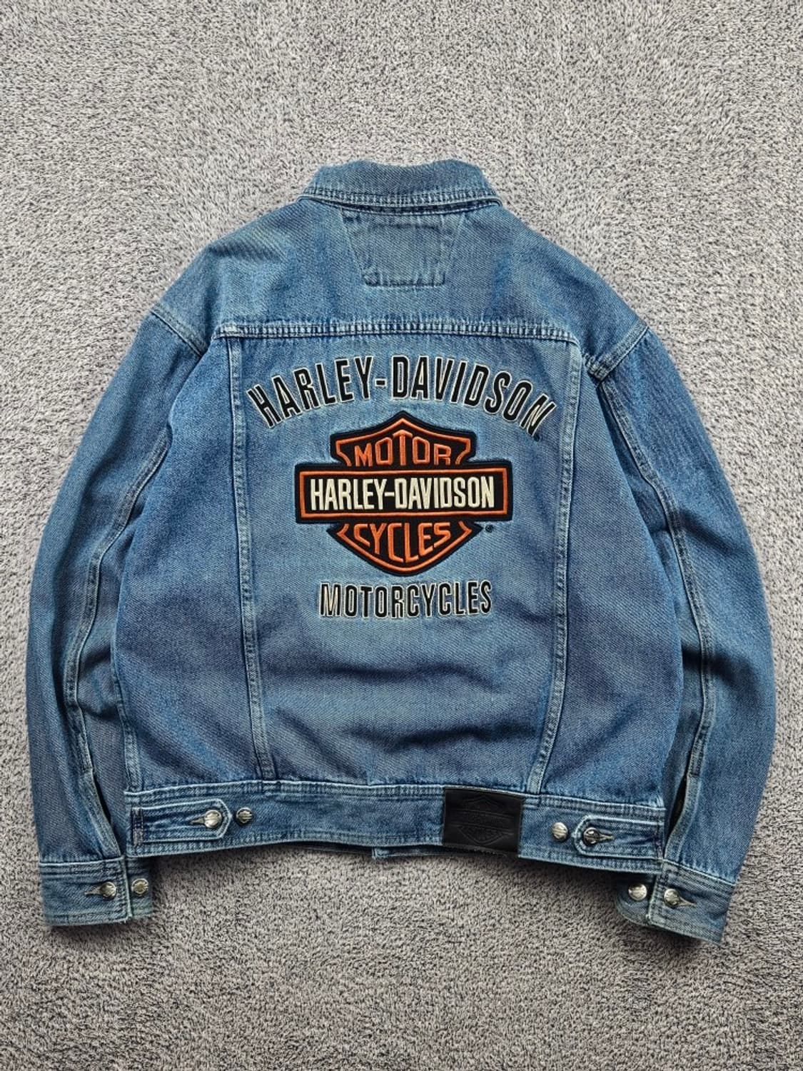 할리데이비슨 바앤실드 데님 트러커 자켓 ( M ) / 11584 상품이미지1