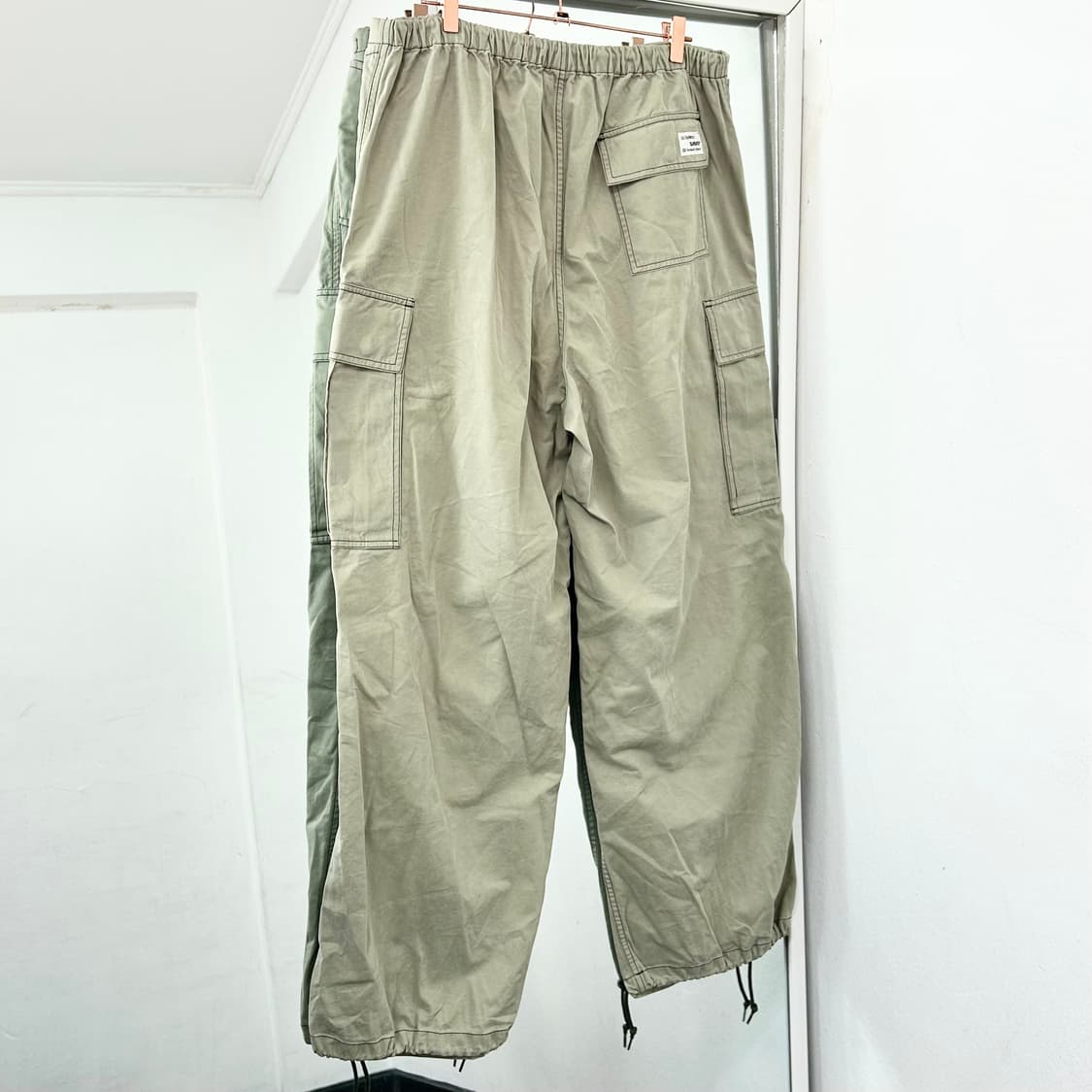 Seo 에스이오 카고 코튼 빅 팬츠 상품이미지5