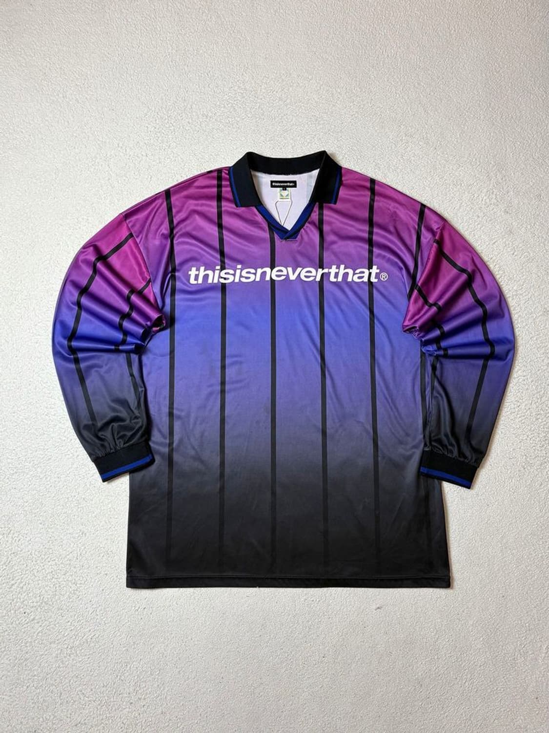 디스이즈네버댓 풋볼 블록코어 카라 롱 슬리브 PN7516 상품이미지1