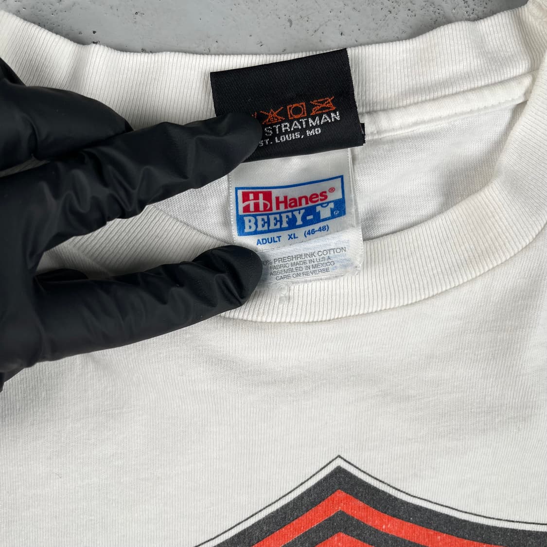 빈티지 할리데이비슨 쉴드 로고 플레임 롱슬리브 상품이미지5