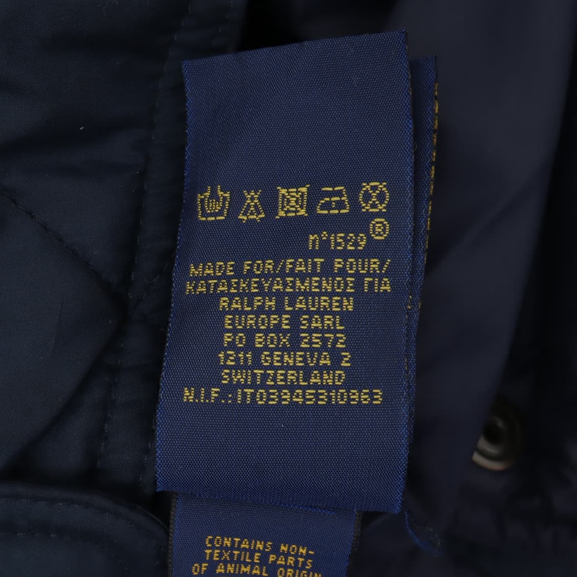 폴로 랄프로렌 네이비 코듀로이 퀄팅 자켓 상품이미지10