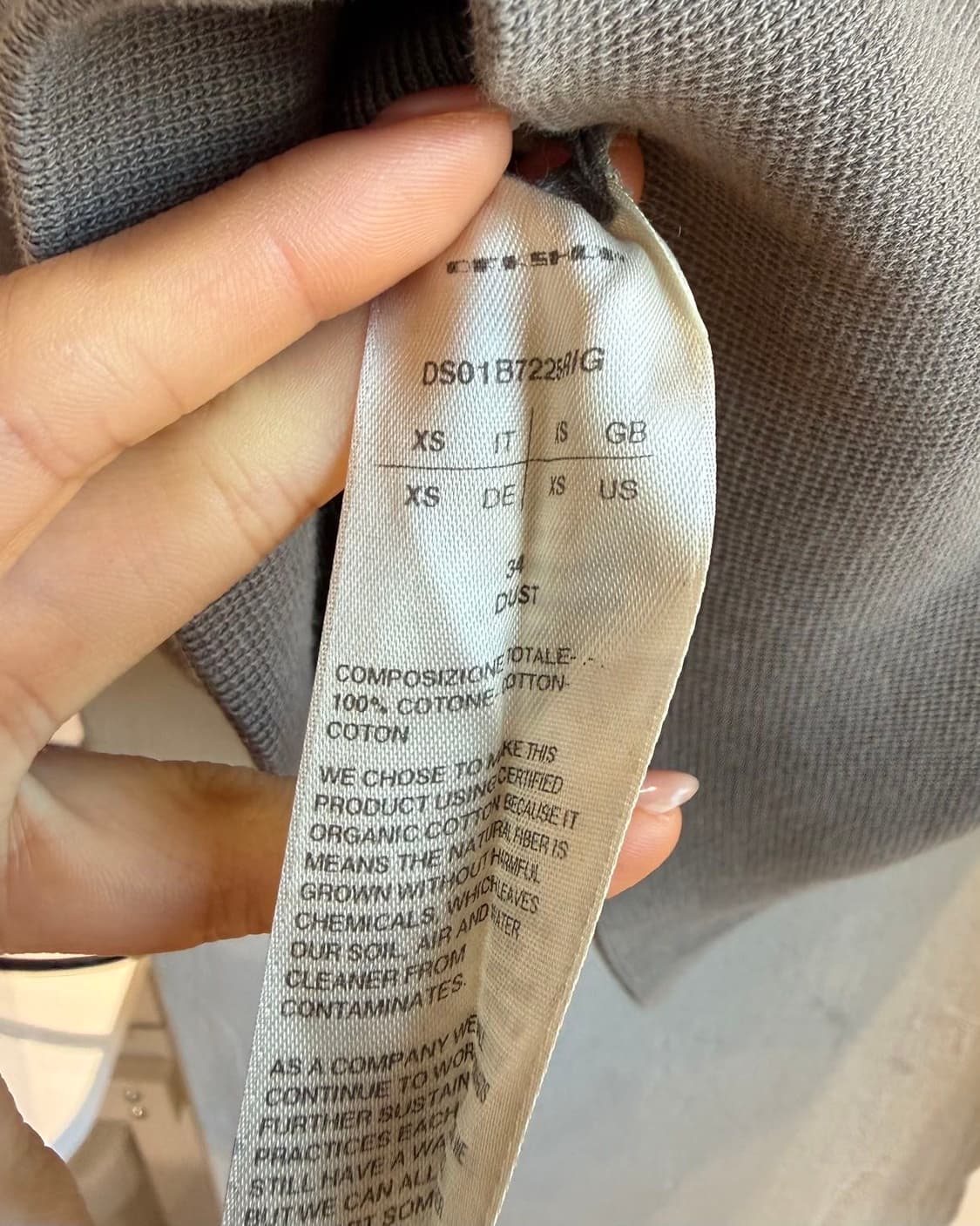 릭 오웬스 다크쉐도우 브라운 마운틴 후드 집업  상품이미지9