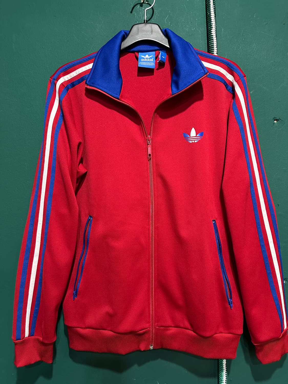 아디다스 트랙탑져지 레드 105 상품이미지1