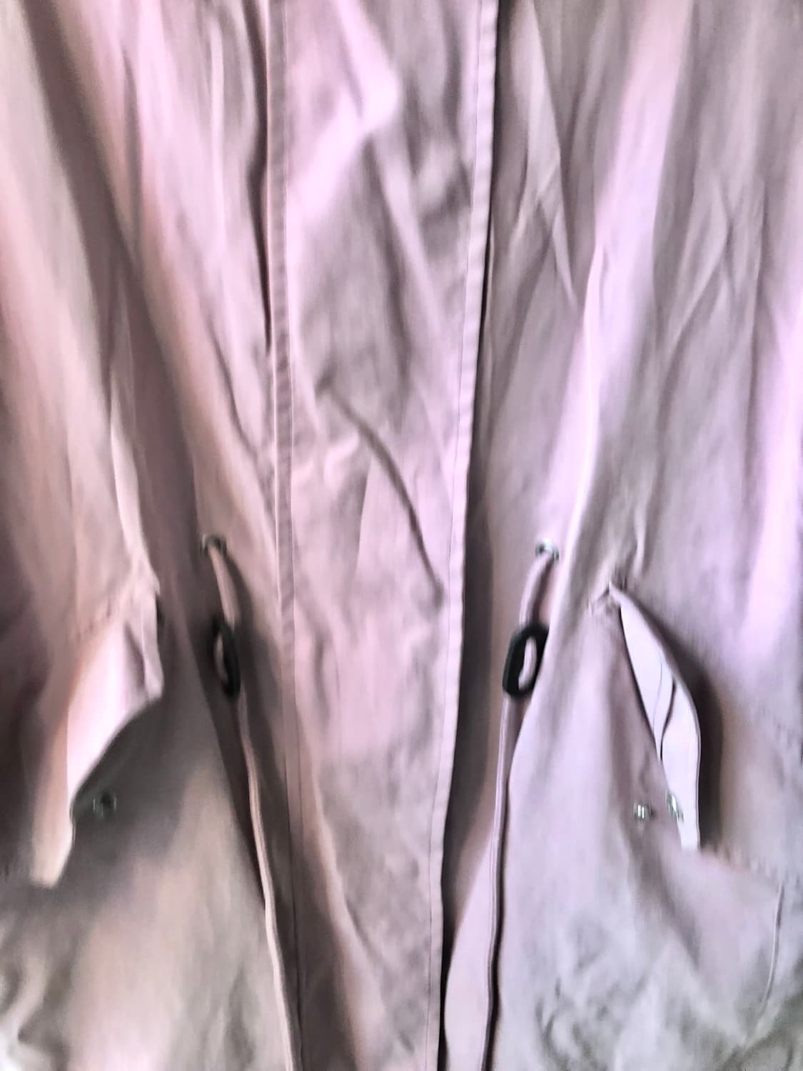 핑크 롱 바람막이 점퍼 상품이미지4