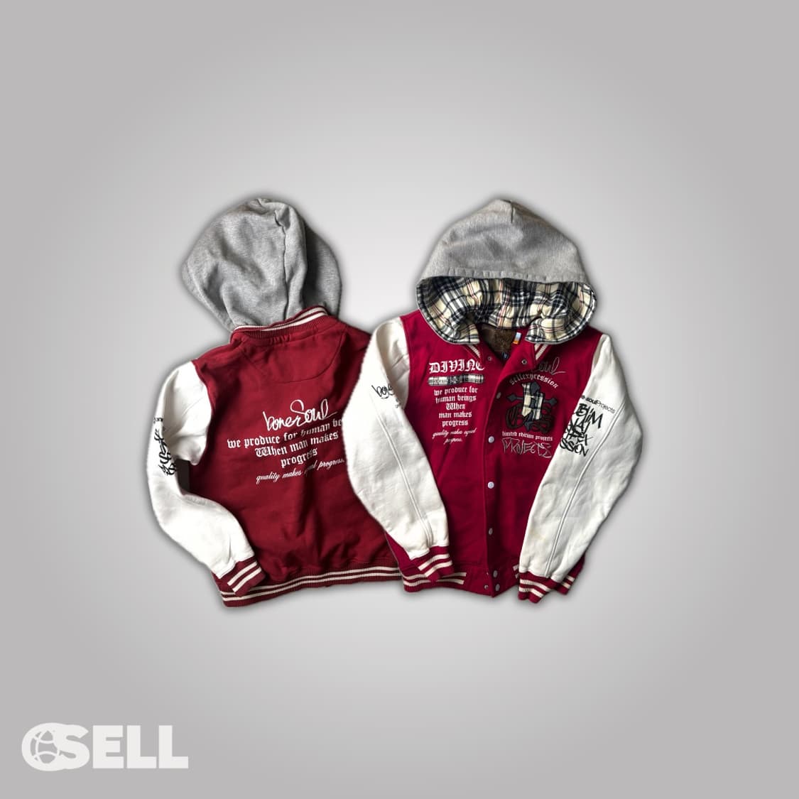 버버리깔 빈티지 체크 안감 자켓 상품이미지2