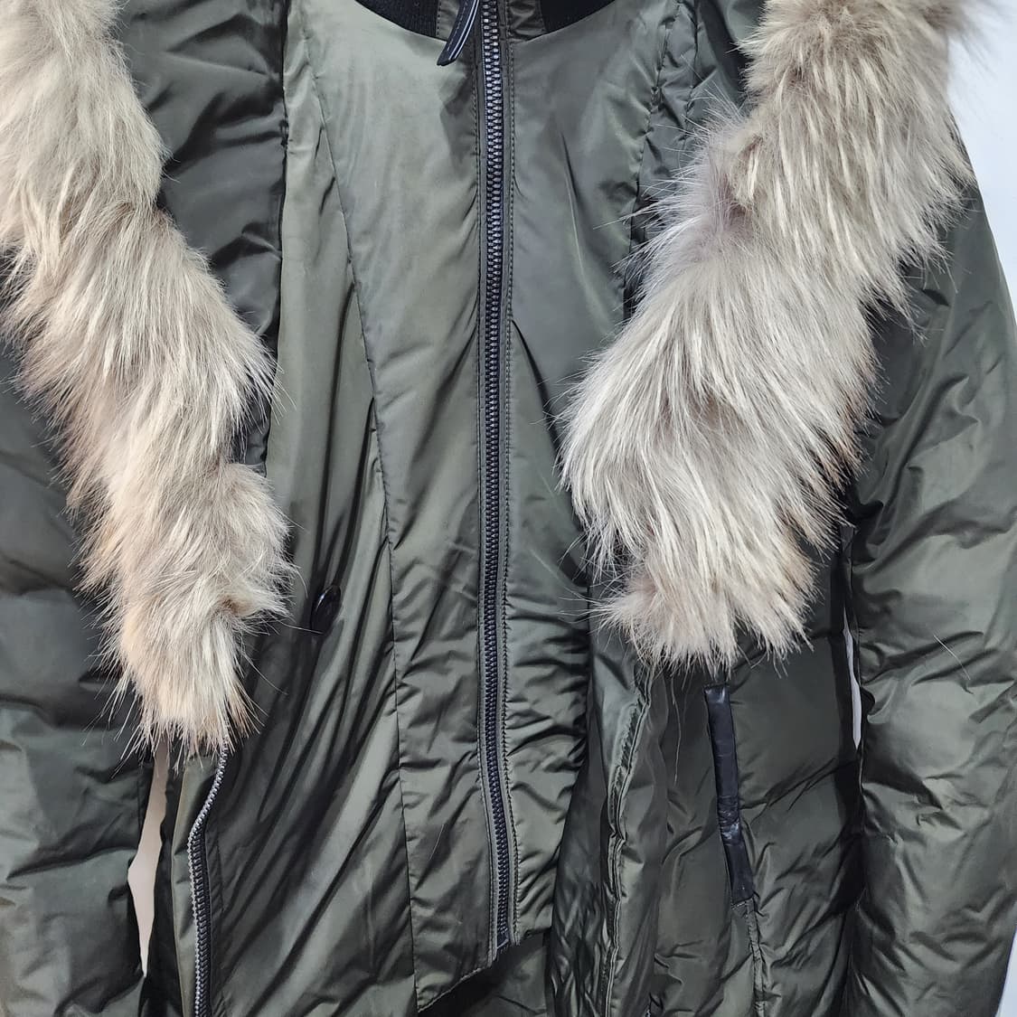 맥케이지 더블지퍼 롱패딩 55~66 상품이미지3