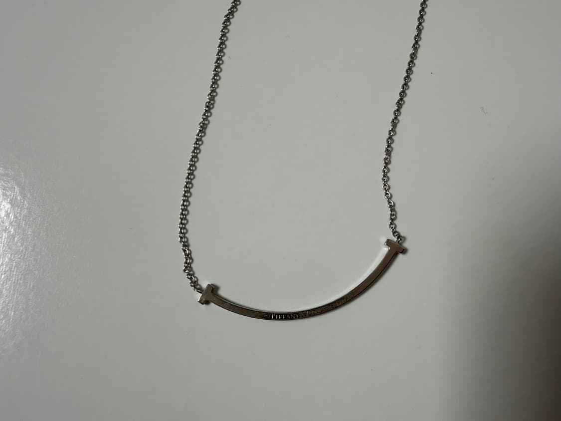 티파니앤코 스마일 티 t 다이아 목걸이 상품이미지6