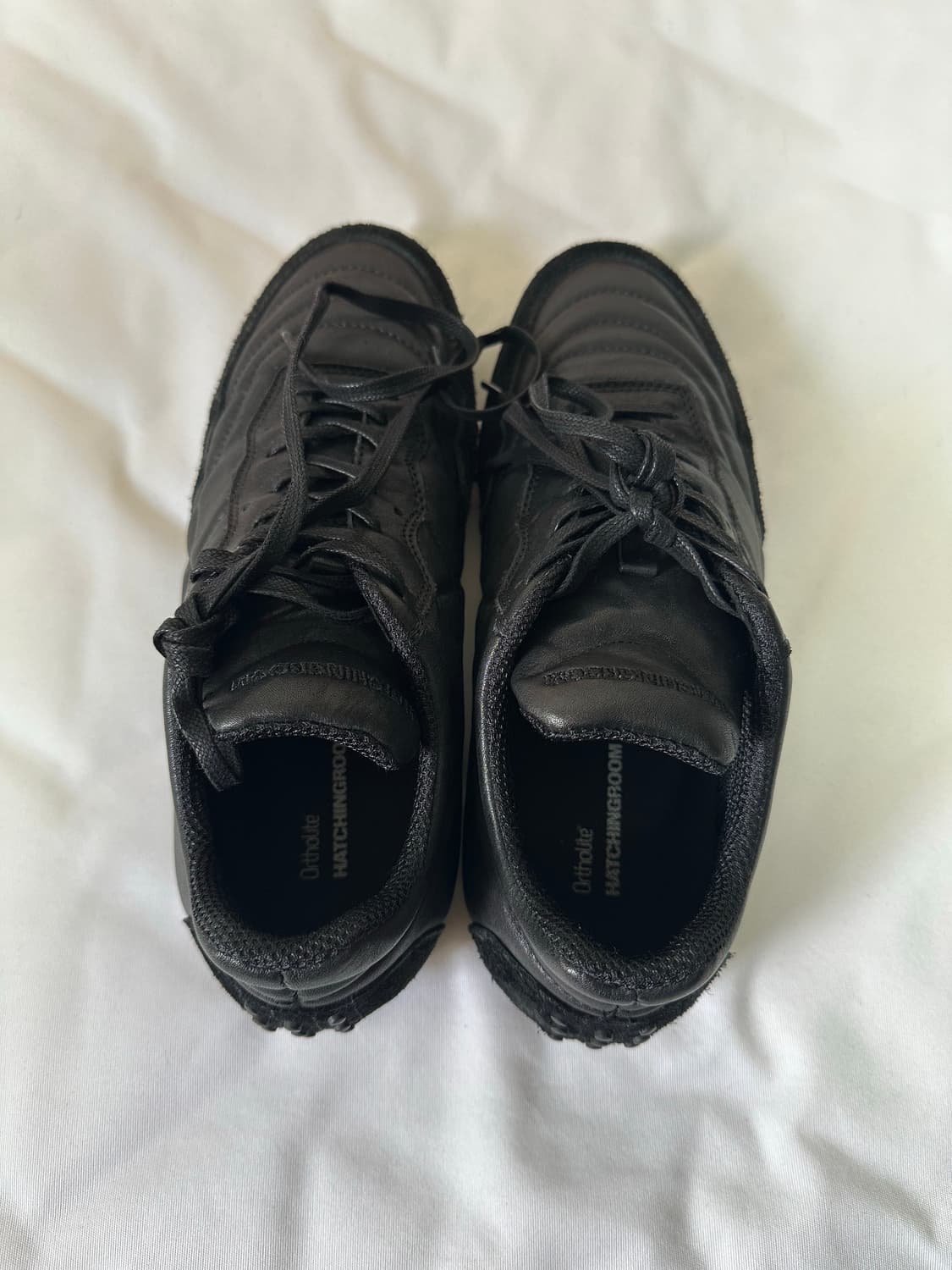 [265] 해칭룸 풋볼 슈즈 레더 블랙 상품이미지3