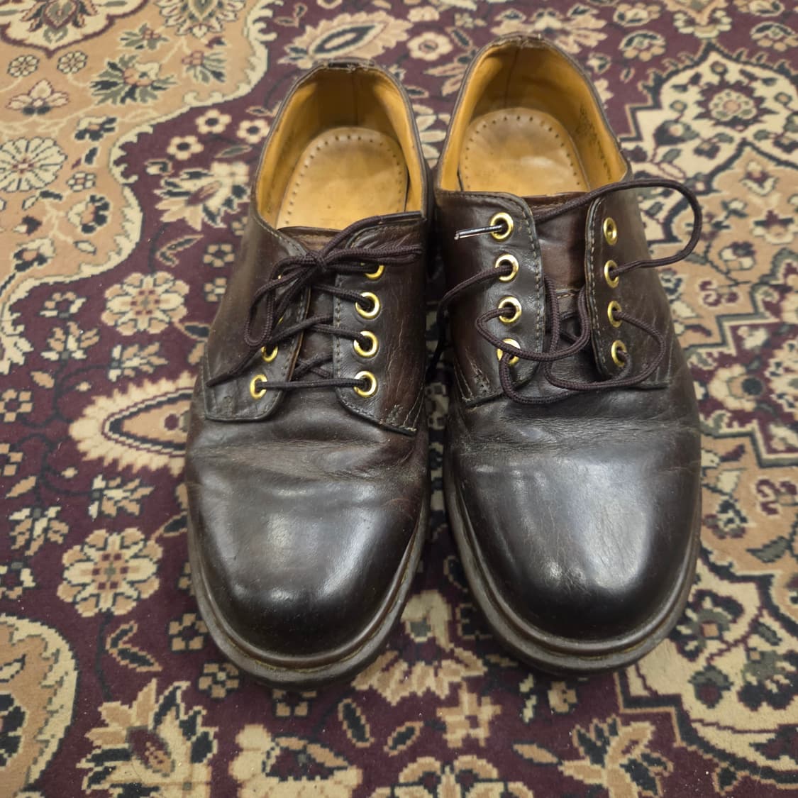 닥터마틴 4홀 1561 mie 브라운 크레이지호스 uk6 상품이미지1