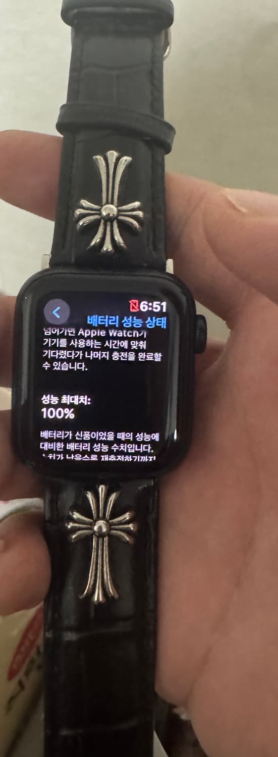 애플워치 se (2nd gen) 배터리 성능 100 상품이미지4