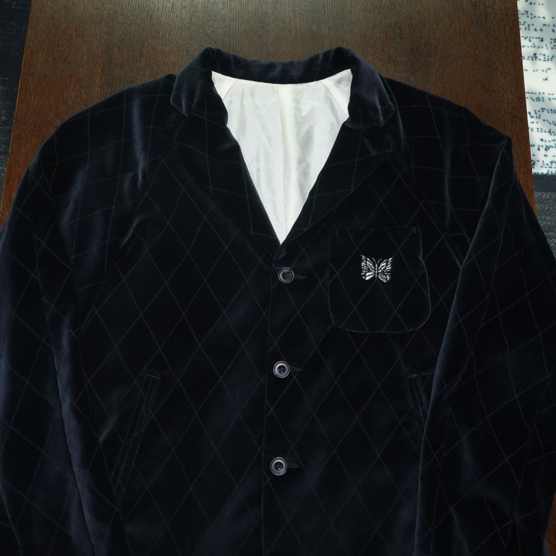 니들스 벨벳 블레이져 자켓 상품이미지2