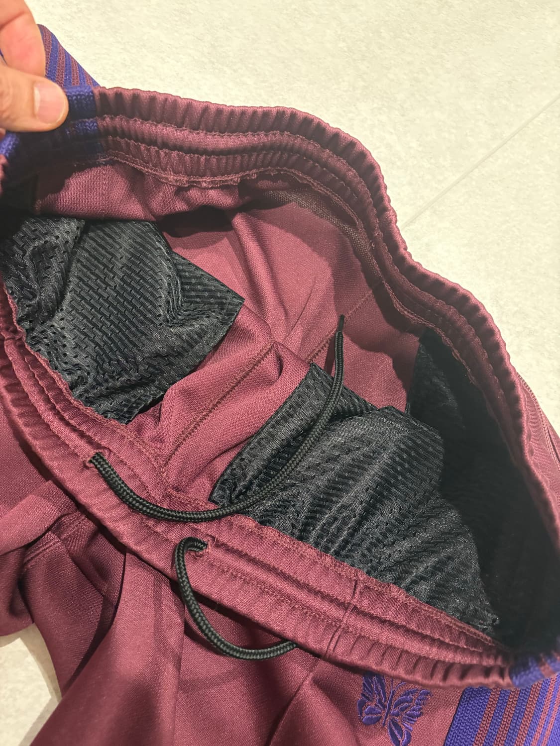 니들스 트랙 팬츠 버건디 M 상품이미지3