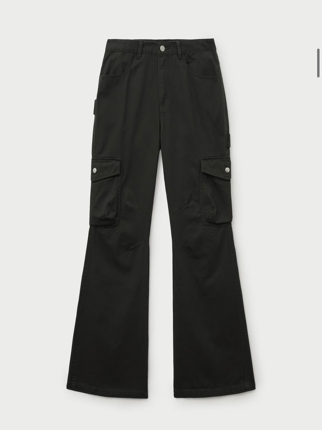 헬레네파리스 피그먼트 스터드 부츠컷 팬츠 그레이 S (새상품) 상품이미지2