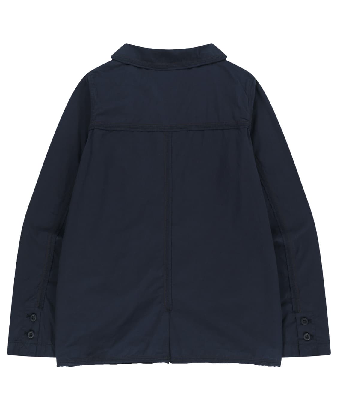로우 엣지 코튼 자켓 네이비 1사이즈 상품이미지2