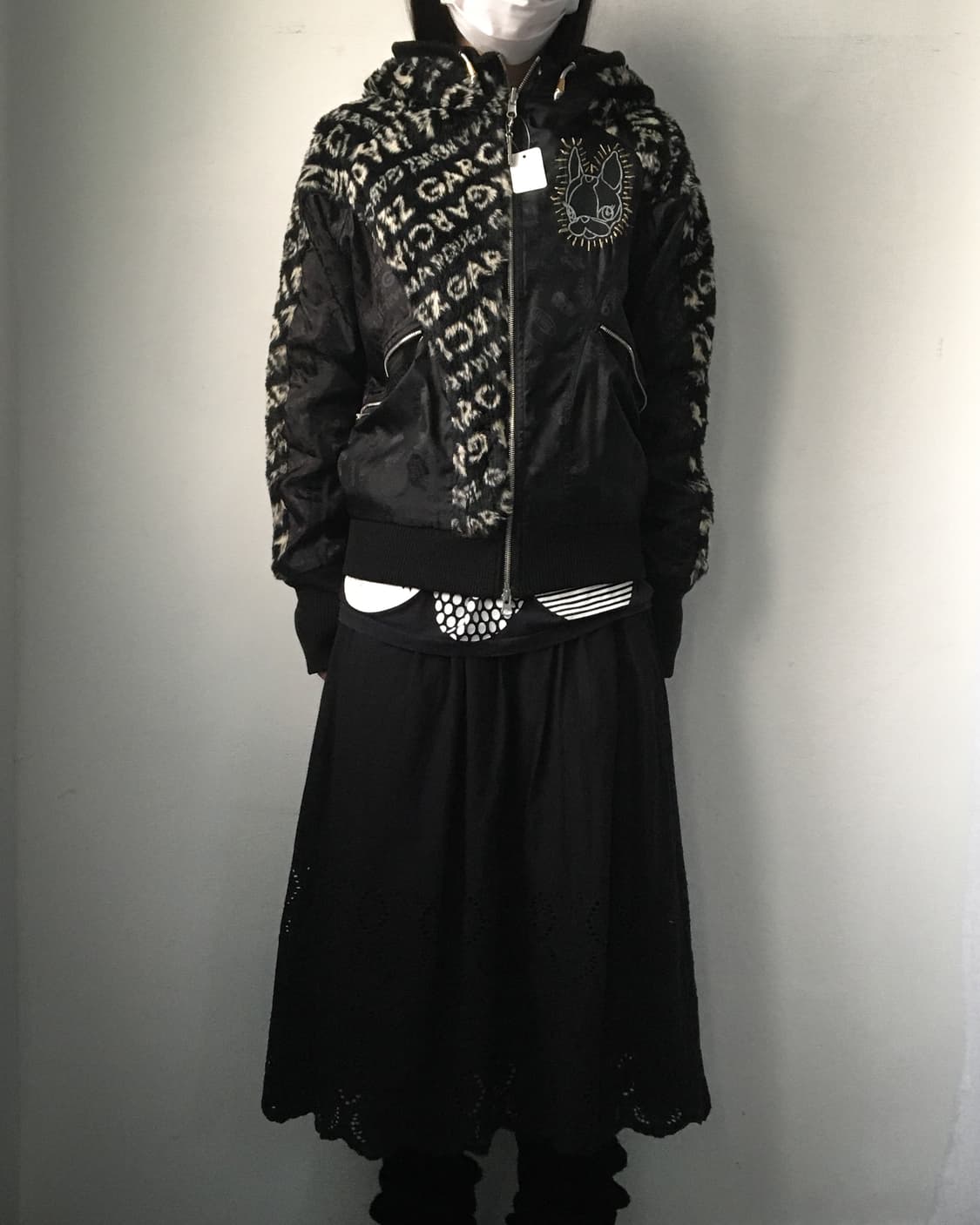 Punching long skirt 상품이미지5