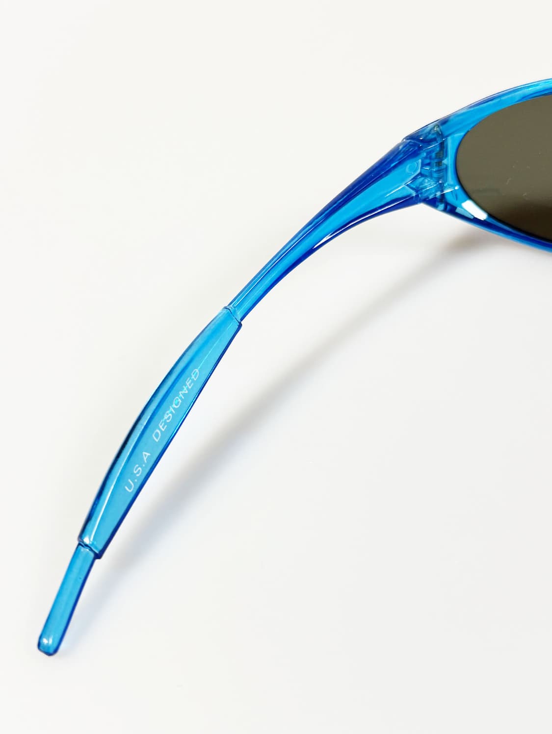 90s OXYGEN 블루 랩 어라운드 빈티지 선글라스 상품이미지7